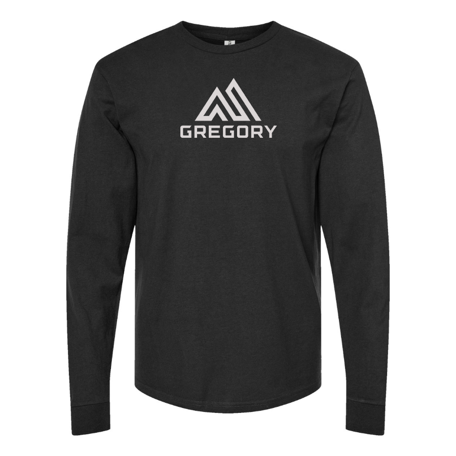 Men's Gregory Logo Cotton Long Sleeve T-Shirt