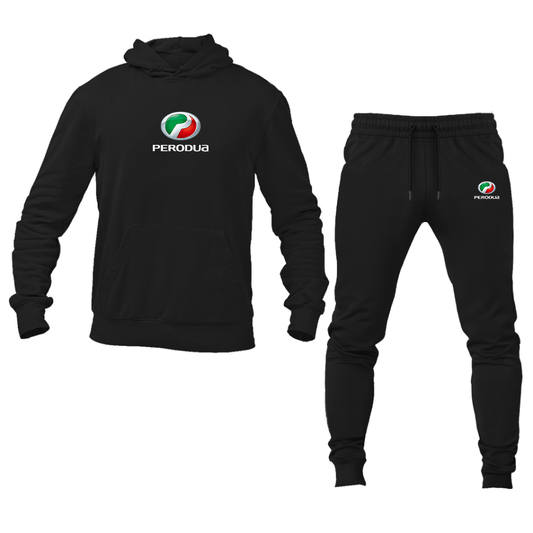 Men's Perodua Logo Hoodie Joggers Set