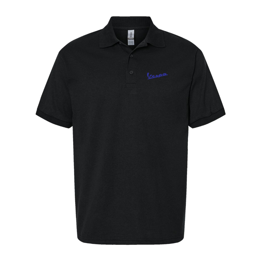 Men's Vespa Logo Dry Blend Polo