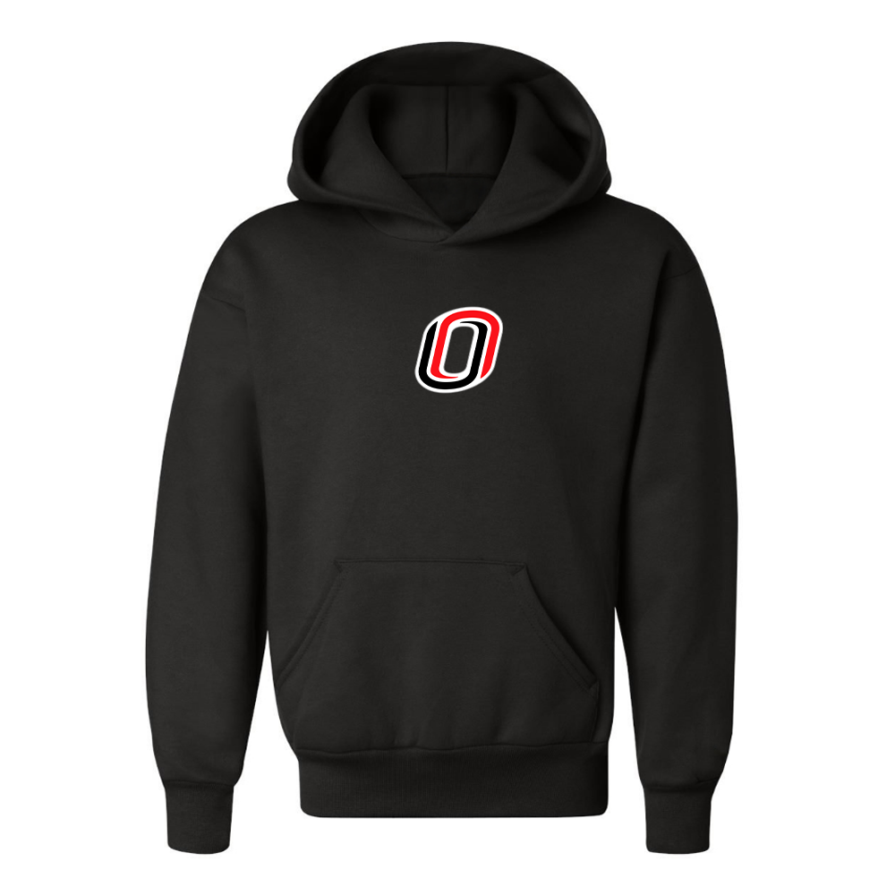 Youth Nebraska Omaha Mavericks Logo Pullover Hoodie