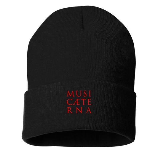 Music Aeterna  Logo Beanie Hat