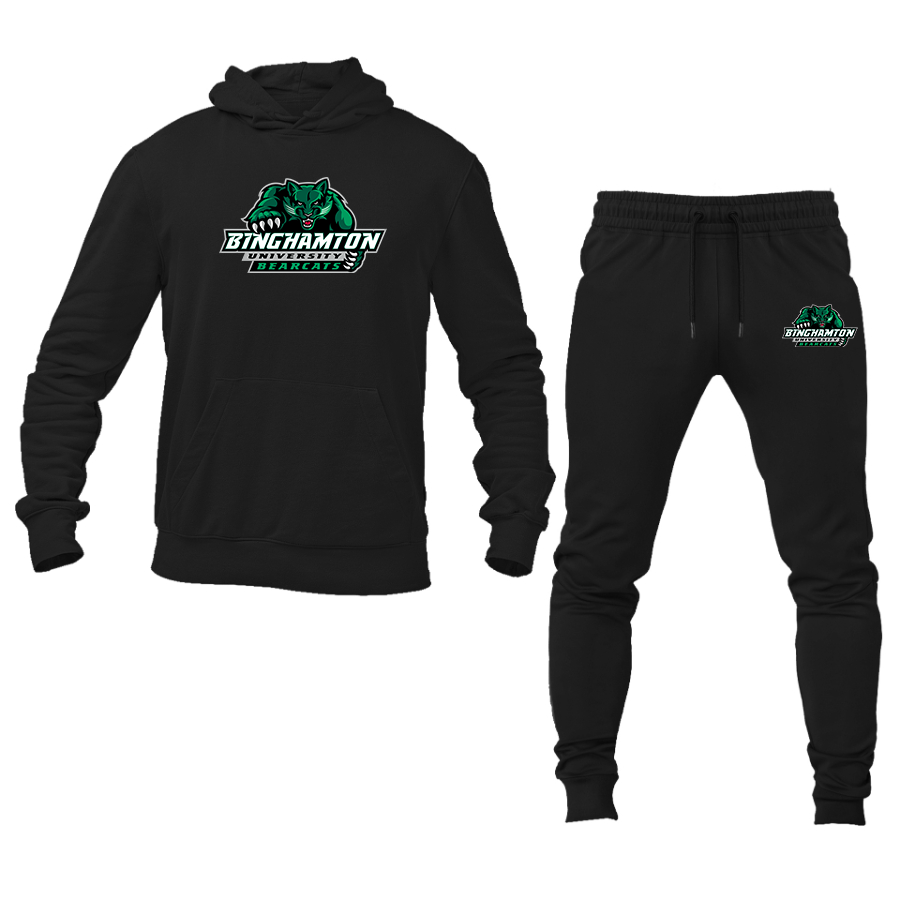 Men's  Binghamton Bearcats Hoodie Joggers Set