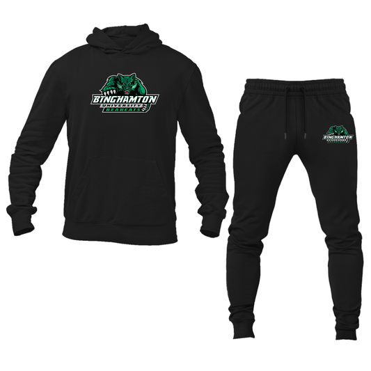 Men's  Binghamton Bearcats Hoodie Joggers Set