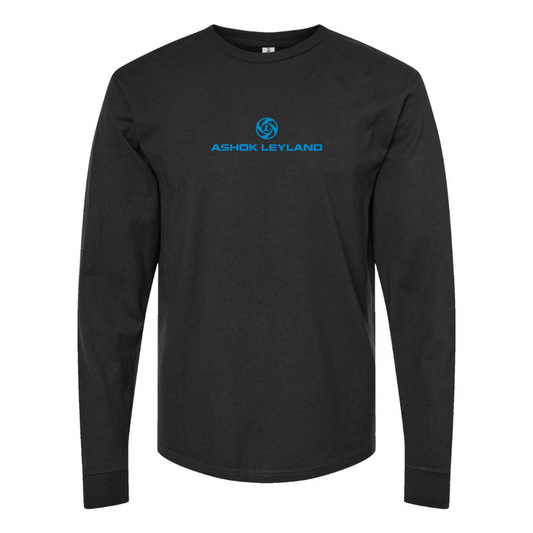 Men's Ashok Leyland Logo Cotton Long Sleeve T-Shirt