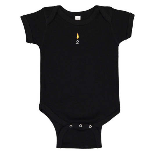 Burn Logo Baby Onesie Romper
