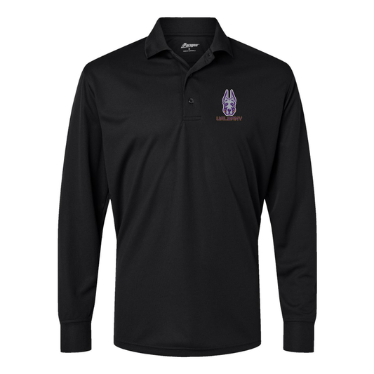 Men's Albany Great Danes  Paragon Prescott Long Sleeve Polo