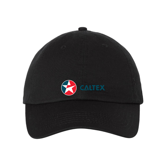 Caltex Gas Station  Valucap Adult Bio-Washed Classic Dad Hat