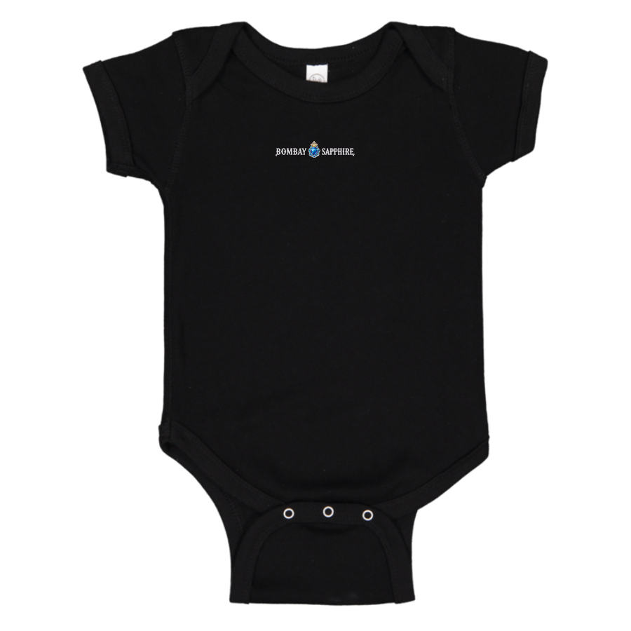 Bombay Sapphire Logo Baby Onesie Romper