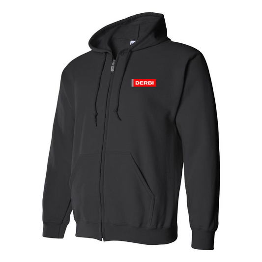 Men's Derbi Logo Zipper Hoodie