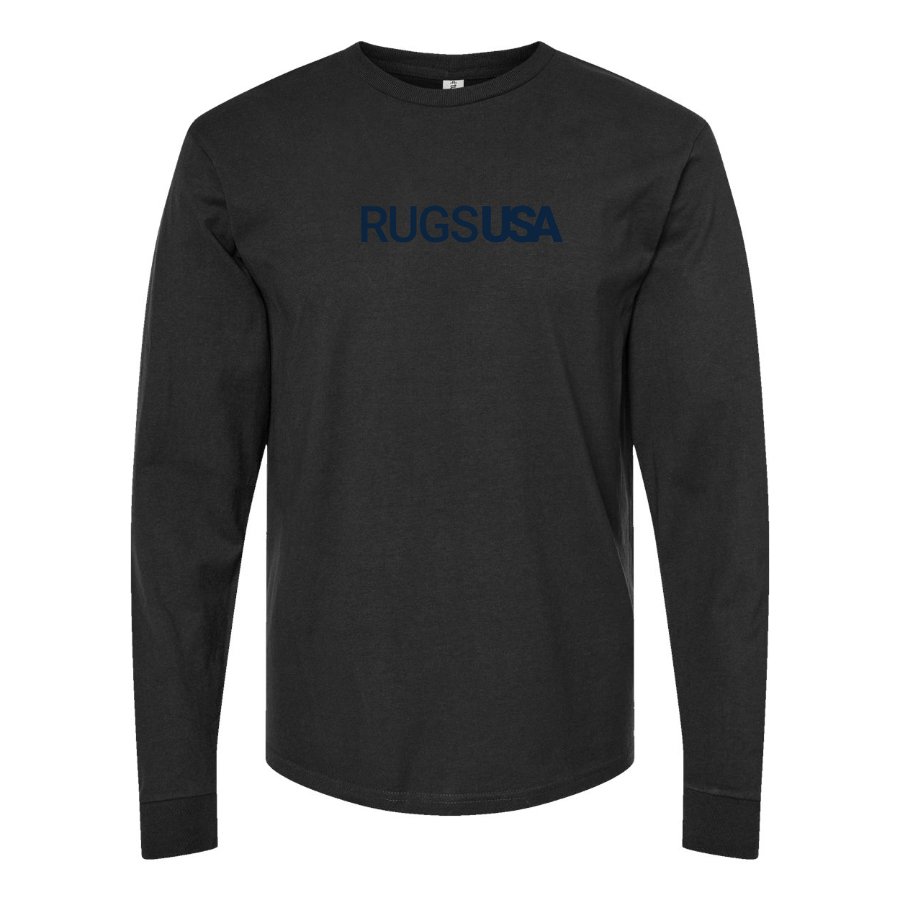 Men's RugsUSA Logo Cotton Long Sleeve T-Shirt