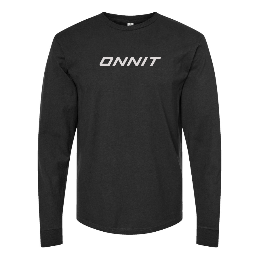 Men's Onnit Logo Cotton Long Sleeve T-Shirt