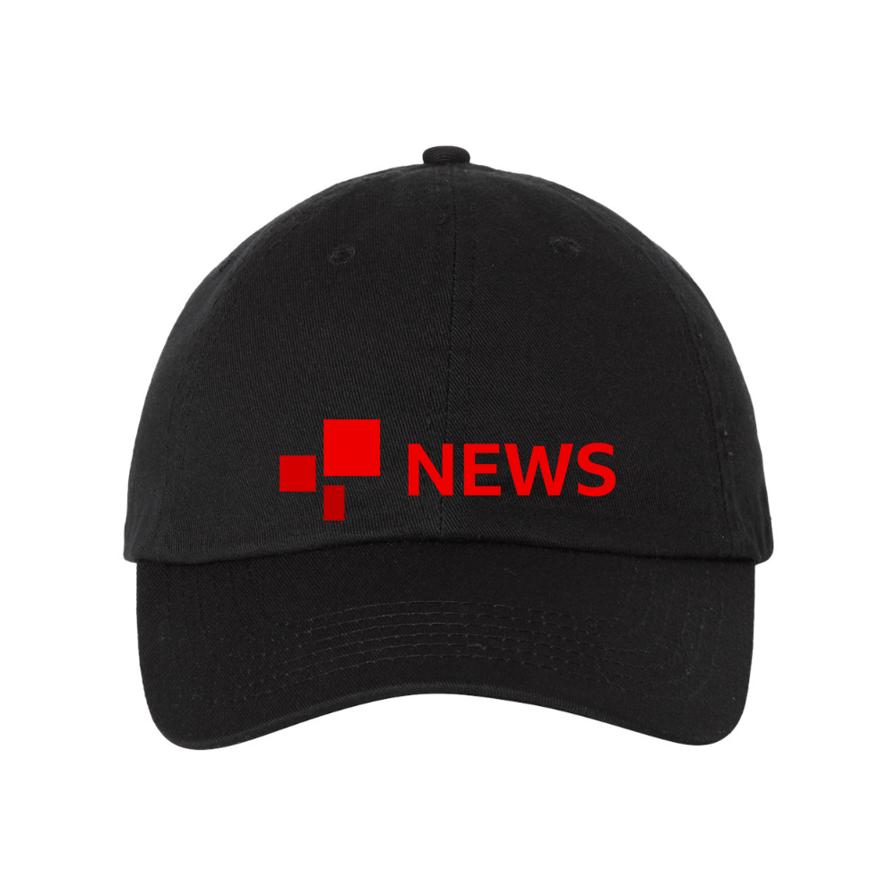 BBC News Valucap Adult Bio-Washed Classic Dad Hat