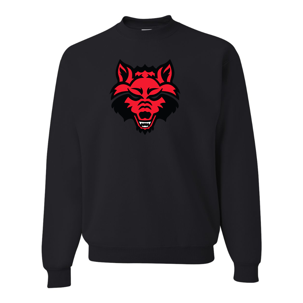 Men's Arkansas State Red Wolves JERZEES NuBlend Crewneck Sweatshirt