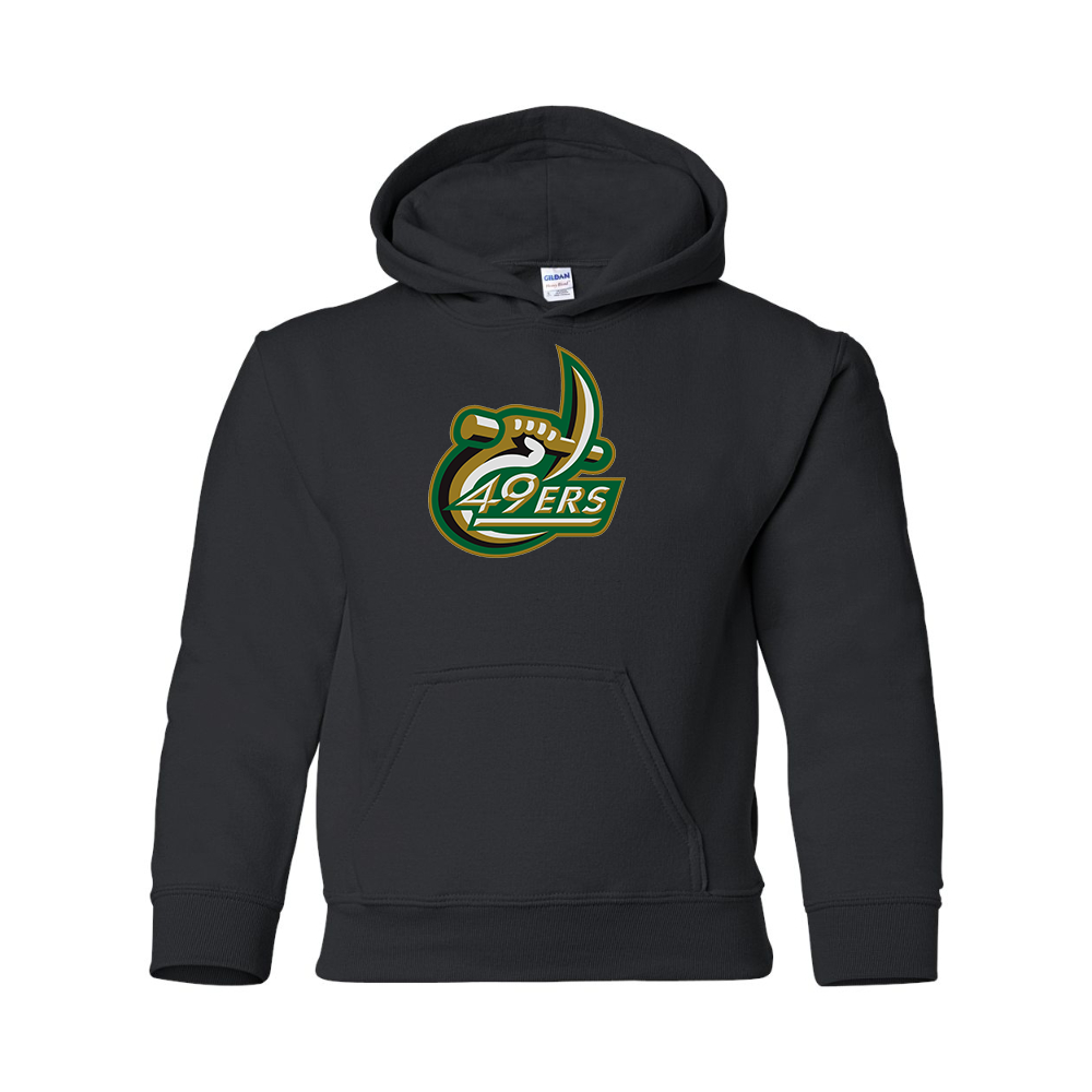 Youth  Charlotte 49ers Gildan Heavy Blend  Hooded Sweatshirt