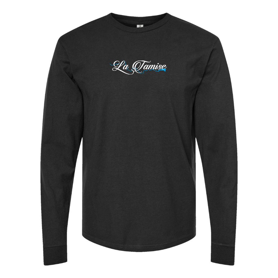 Men's La Tamise Logo  Cotton Long Sleeve T-Shirt