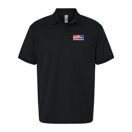 Men's Major Indoor Soccer League  Logo Dry Blend Polo