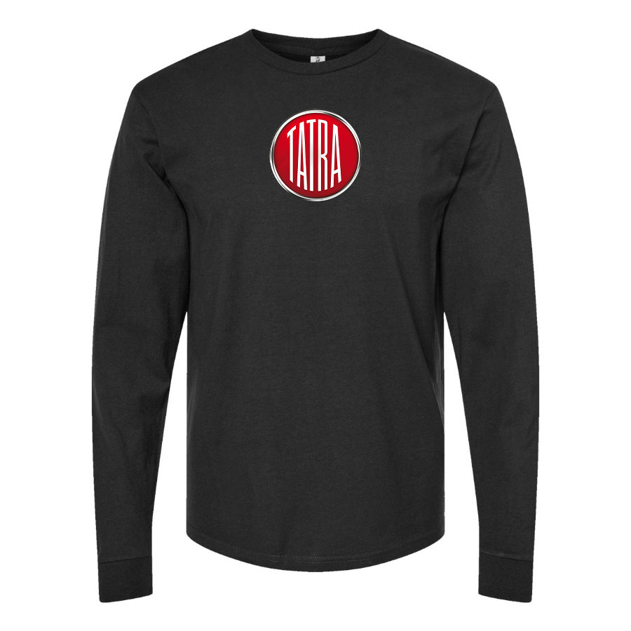 Men's Tatra Logo Cotton Long Sleeve T-Shirt