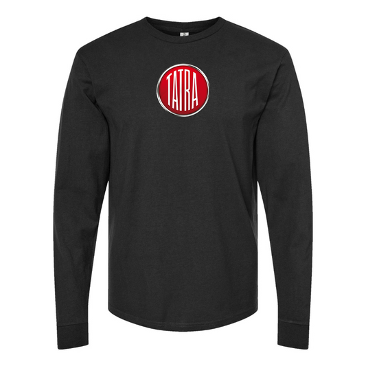 Men's Tatra Logo Cotton Long Sleeve T-Shirt