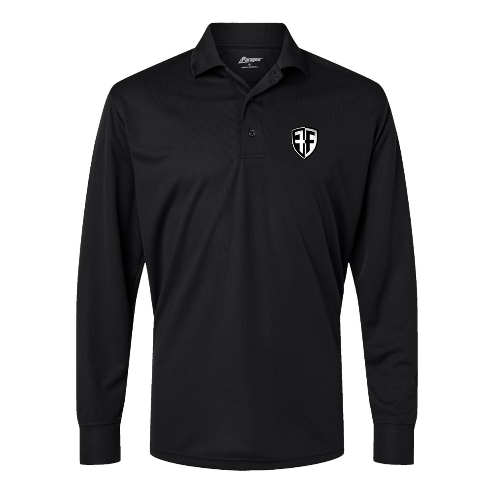 Men's Foffa Bike  Paragon Prescott Long Sleeve Polo