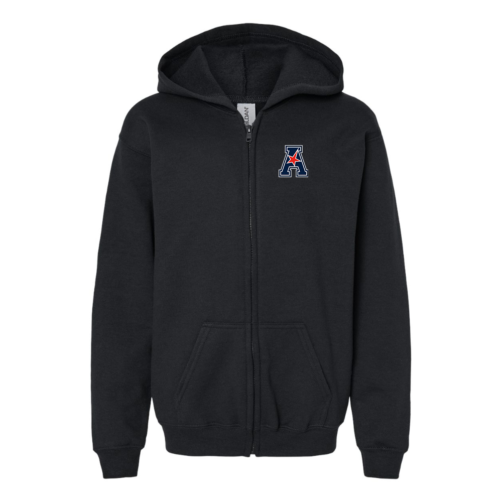 Youth American Athletic Conference Gildan Heavy Blend Full Zip Hooded Sweatshirt