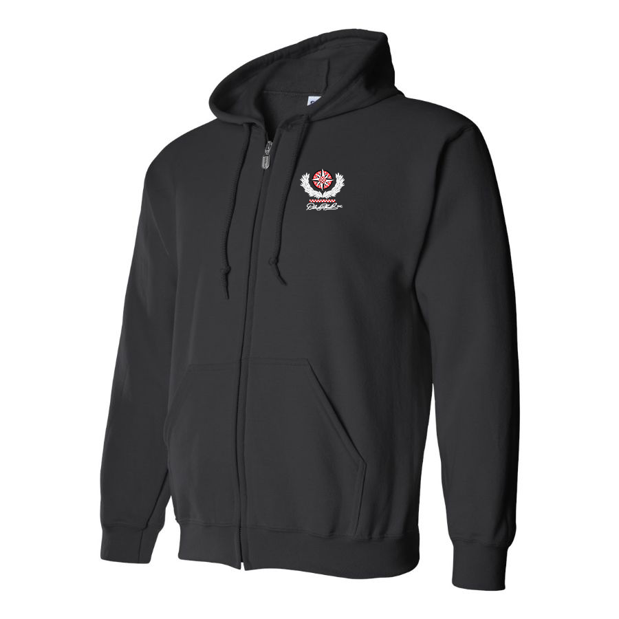 Men's Dale Earnhardt Inc Logo Zipper Hoodie