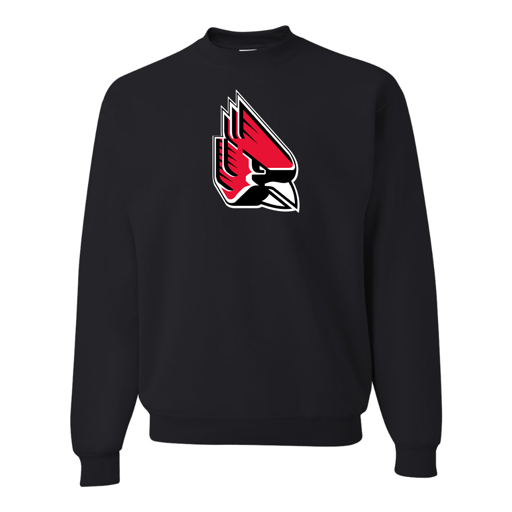 Men's   Ball State Cardinals JERZEES NuBlend Crewneck Sweatshirt
