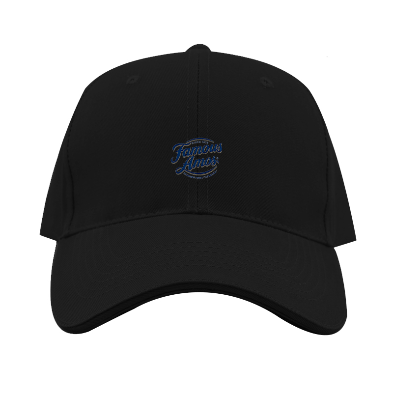 Famous Amos Logo  Dad Baseball Cap Hat