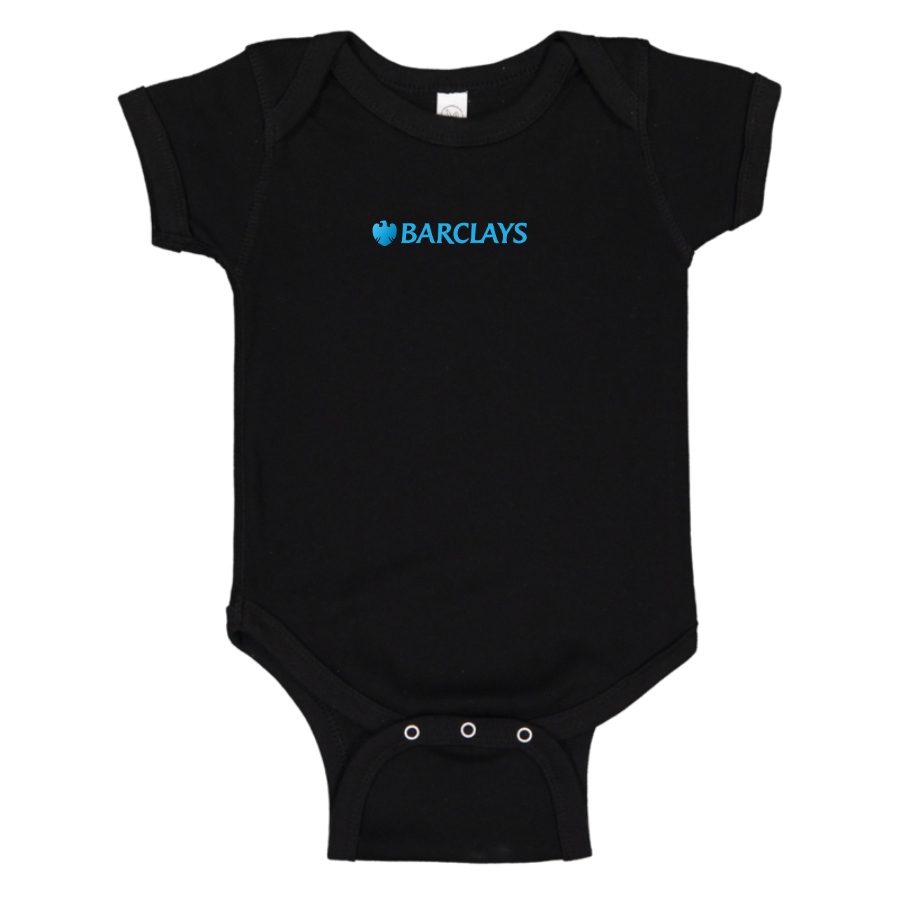 Barclays  Logo Baby Onesie Romper
