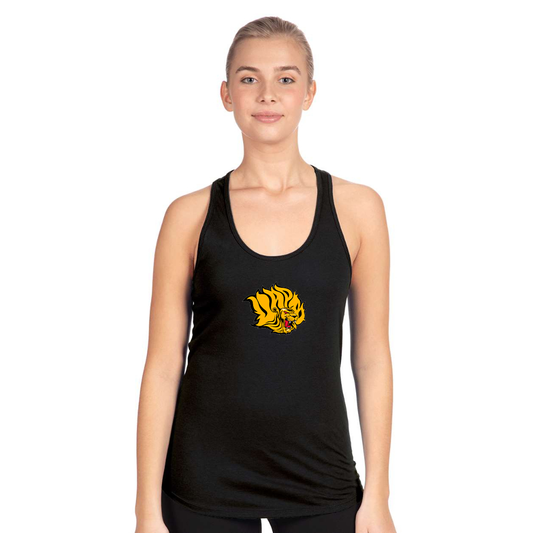 Women's  Arkansas PB Golden Lions Next Level Ideal Racerback Tank