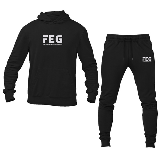 Men's FEG Logo Hoodie Joggers Set