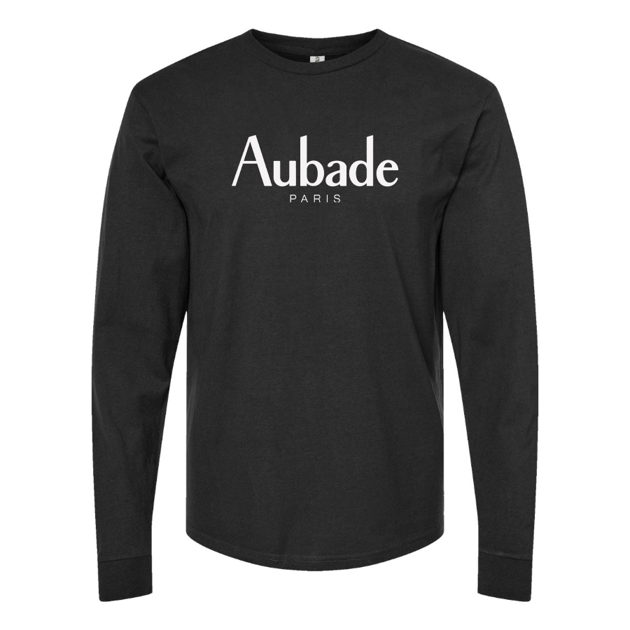 Men's  Aubade Logo Cotton Long Sleeve T-Shirt
