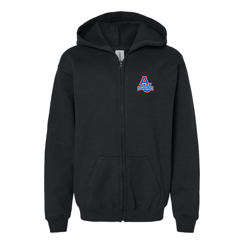 Youth  American Eagles   Gildan Heavy Blend Full Zip Hooded Sweatshirt