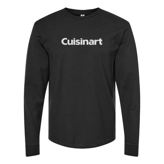 Men's Cuisinart Logo Cotton Long Sleeve T-Shirt