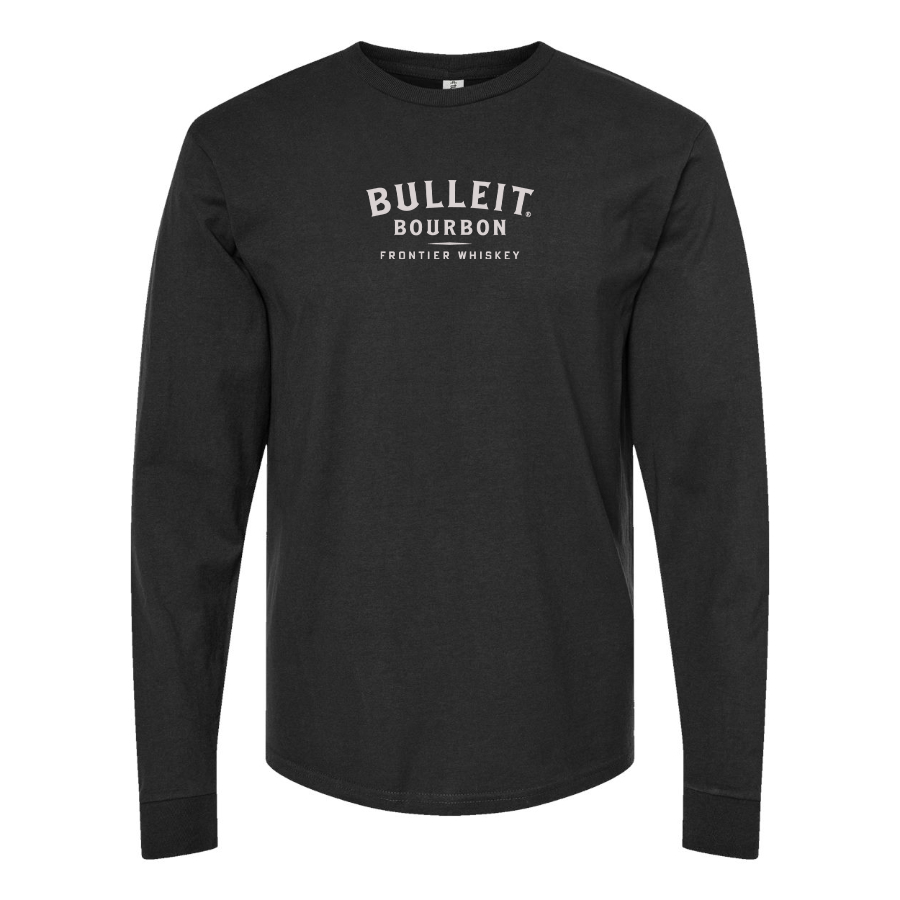 Men's Bulleit Logo Cotton Long Sleeve T-Shirt