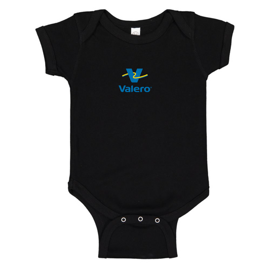 Valero Gas Station Logo Baby Onesie Romper