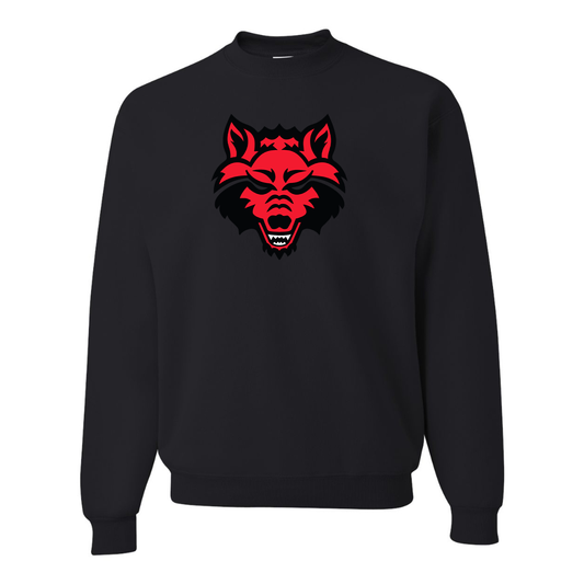 Men's Arkansas State Red Wolves JERZEES NuBlend Crewneck Sweatshirt
