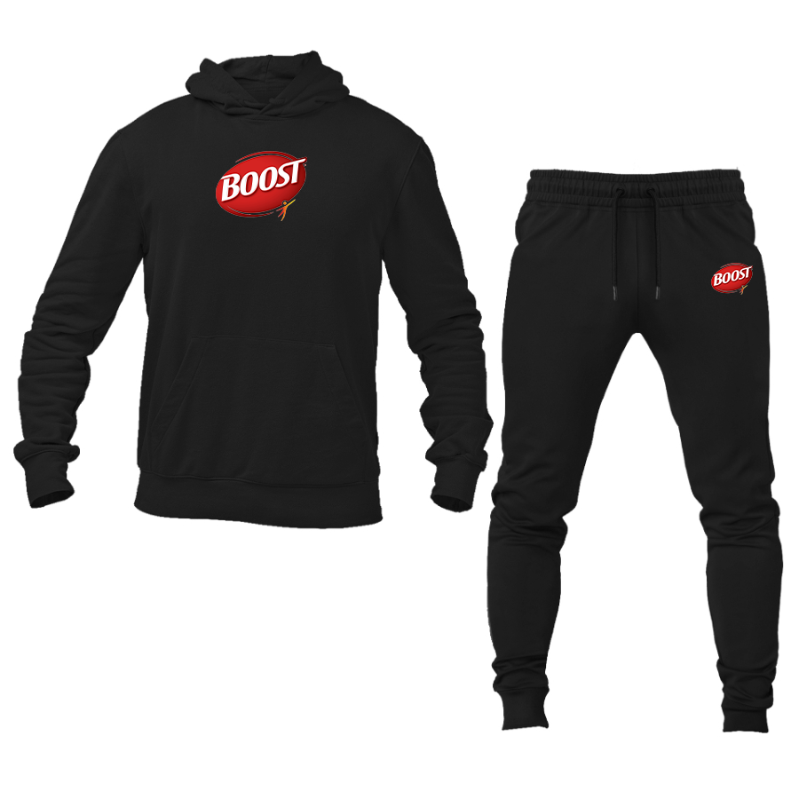 Men's Boost Logo Hoodie Joggers Set