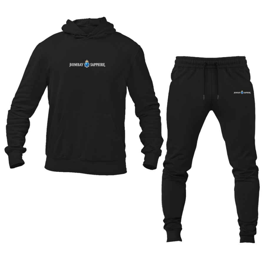 Men's Bombay Sapphire Logo Hoodie Joggers Set