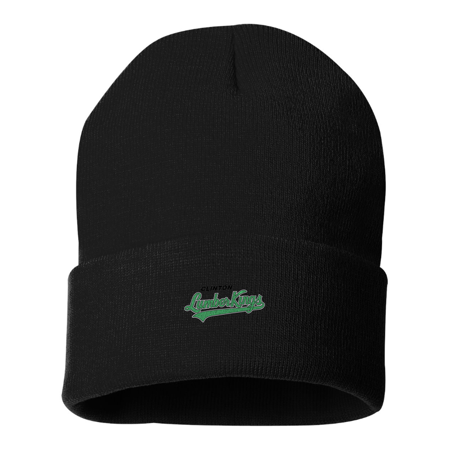 Clinton LumberKings Logo Beanie Hat