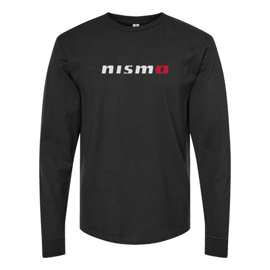 Men's Nismo Logo Cotton Long Sleeve T-Shirt
