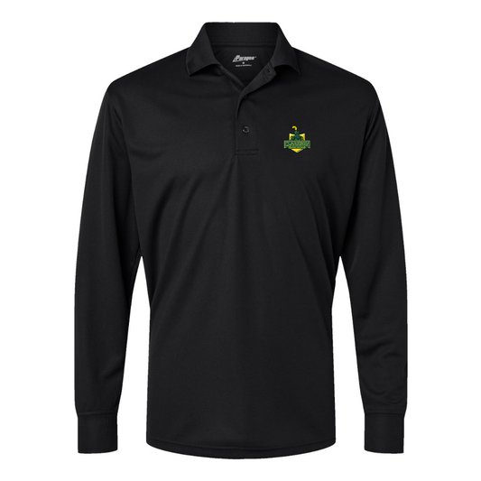 Men's Clarkson Golden Knights Paragon Prescott Long Sleeve Polo