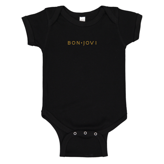 Bon Jovi Logo Baby Onesie Romper