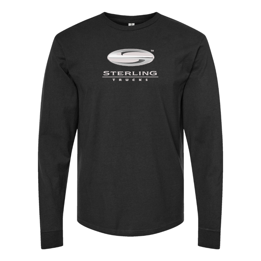 Men's Sterling Trucks Logo Cotton Long Sleeve T-Shirt
