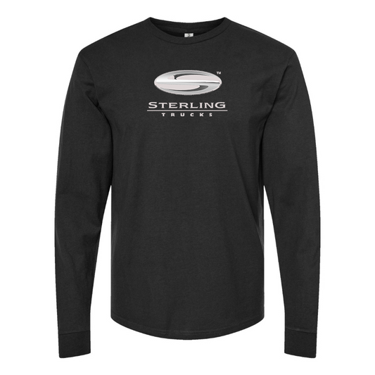 Men's Sterling Trucks Logo Cotton Long Sleeve T-Shirt