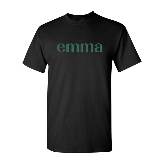 Men's Emma  Logo Cotton T-Shirt
