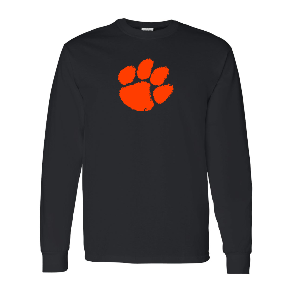 Men's Clemson Tigers Gildan Heavy Cotton Long Sleeve T-Shirt