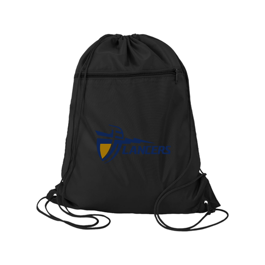 California Baptist Lancers Q-Tees - Polyester Cinchpack