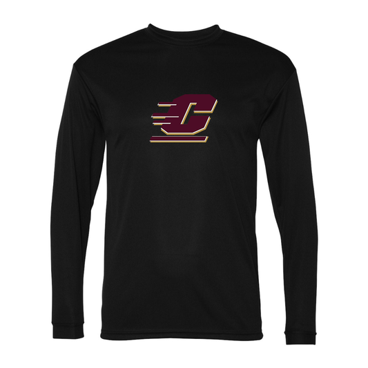 Men's Central Michigan Chippewas  Performance Long Sleeve T-Shirt