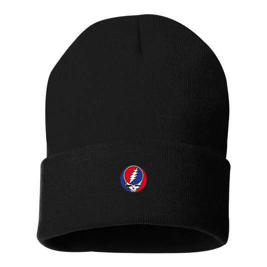 Gratefu Dead Logo Beanie Hat