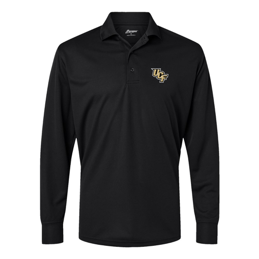 Men's Central Florida Knights  Paragon Prescott Long Sleeve Polo